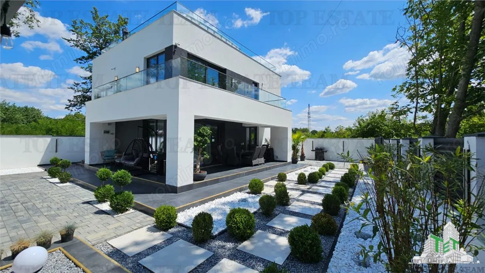 Vanzare VILA PERLA   stil mediteranean - Snagov (zona lac + padure)