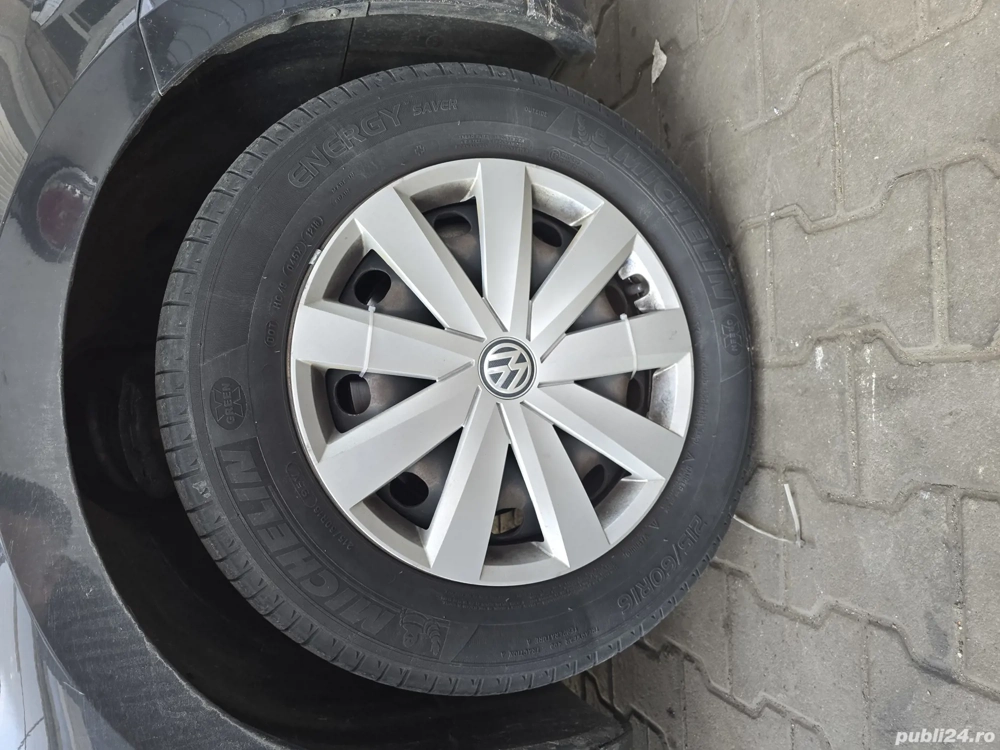 jante passat b8+cauciucuri +capace  vw 