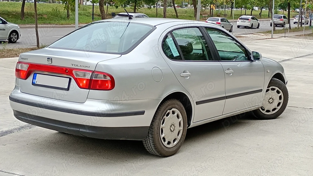 Seat Toledo 2003, 1.6 MPI 16V benzina, RCA, ITP, vigneta. raport CarVertical