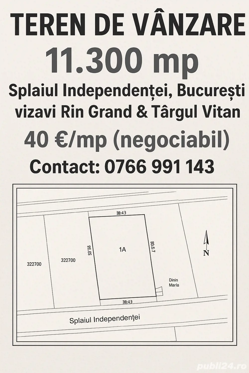 Teren Splaiul Independentei 