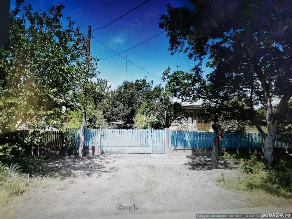 Casa  si teren in centrul comunei Curcani judetul Calarasi