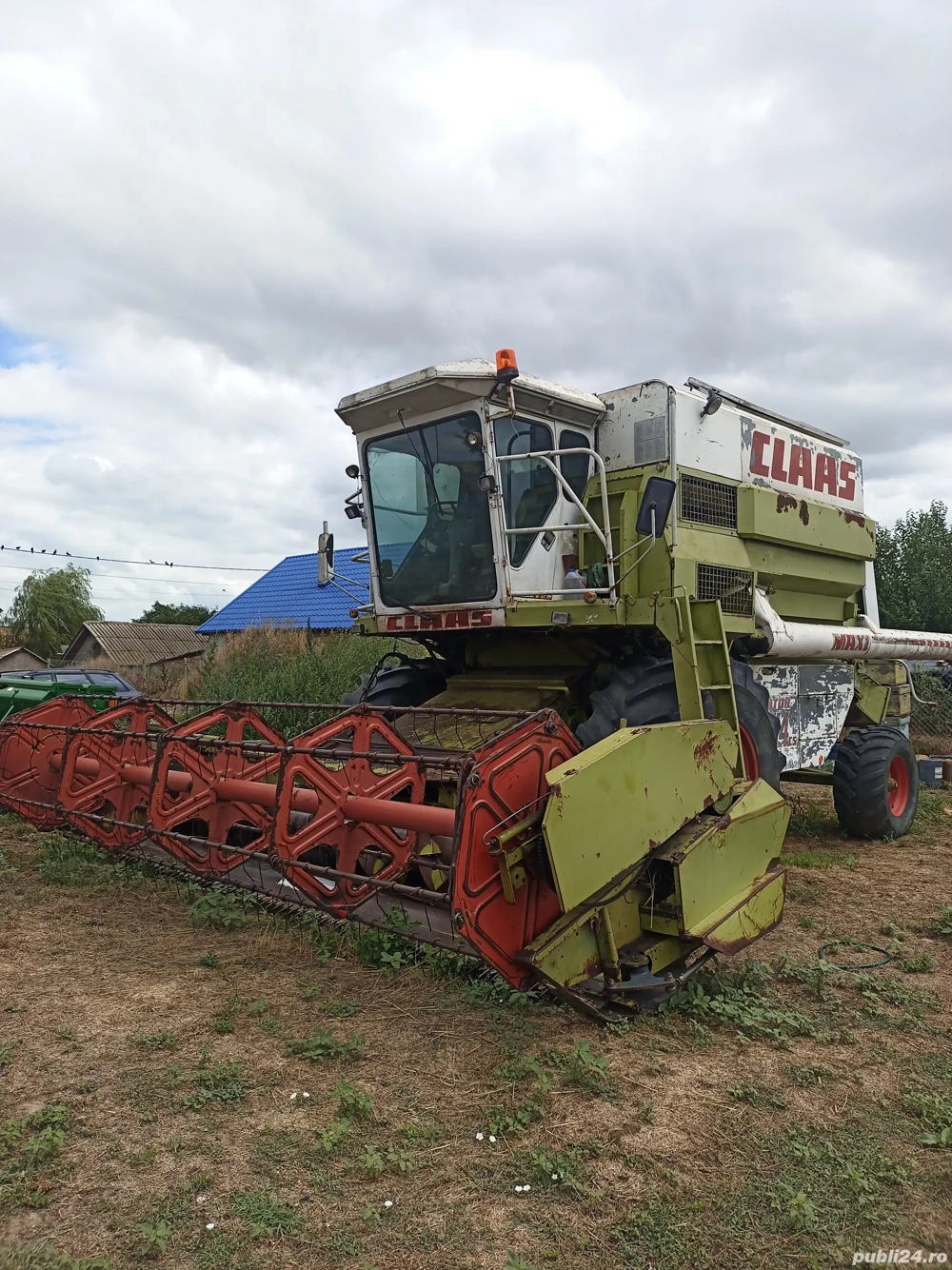 combina claas  schimb