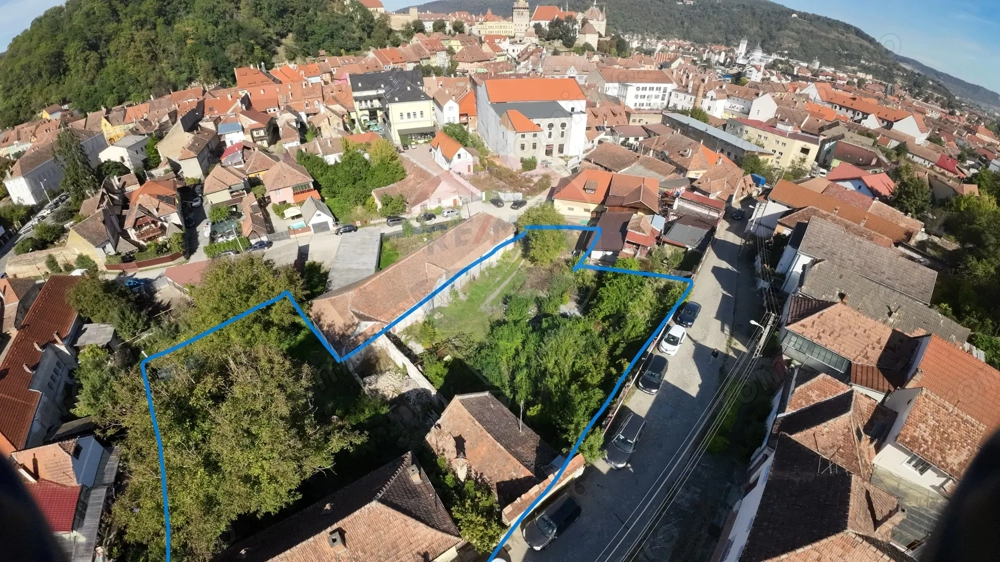 Teren intravilan 1949 mp, central, Sighișoara, str. George Coșbuc