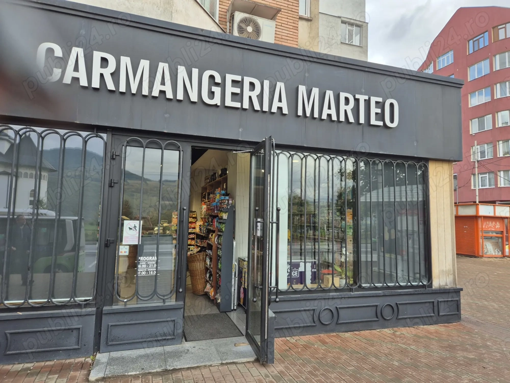 Carmangeria Marteo angajeaza lucrator comercial.