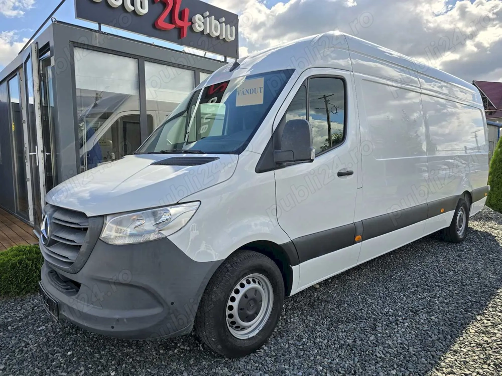 Mercedes-Benz Sprinter 316 LUNG,motor 2.2 163 CP, 2019, 154000 km.