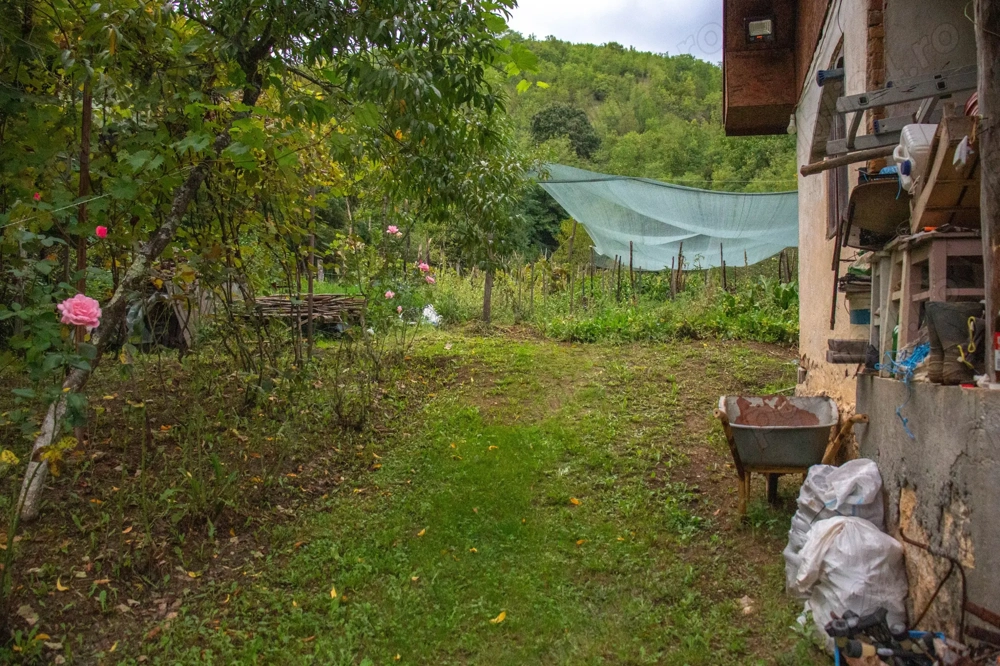 Vând TEREN și casă în satul Costeni, comuna Tismana, județul Gorj.