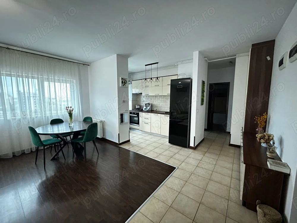 Apartament 3 camere  confort 1 etaj 7 din 8 Complex Rezidential Iris zona Aradului parcare subterana