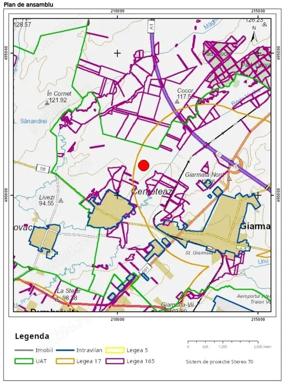 Teren extravilan 5000mp
