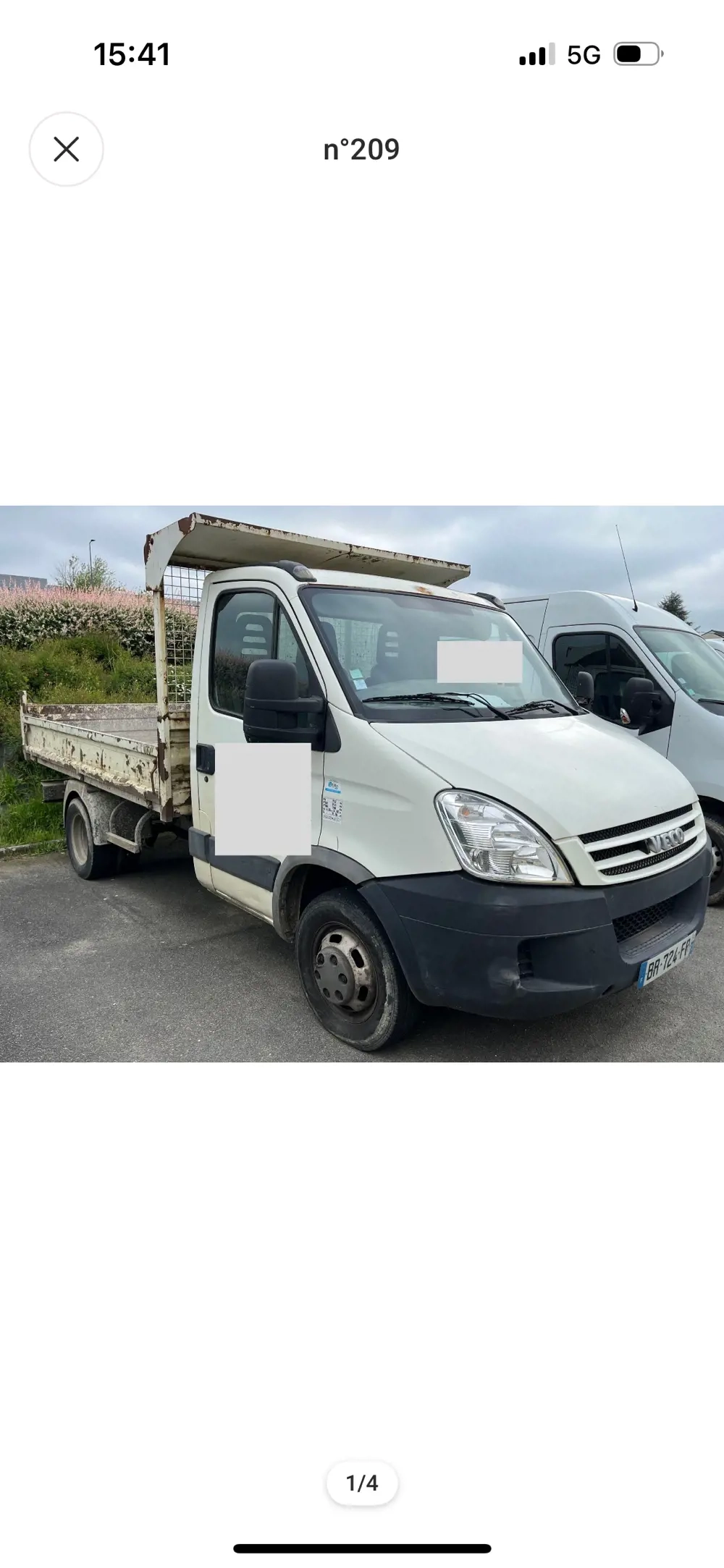 IVECO dailly camioneta benă