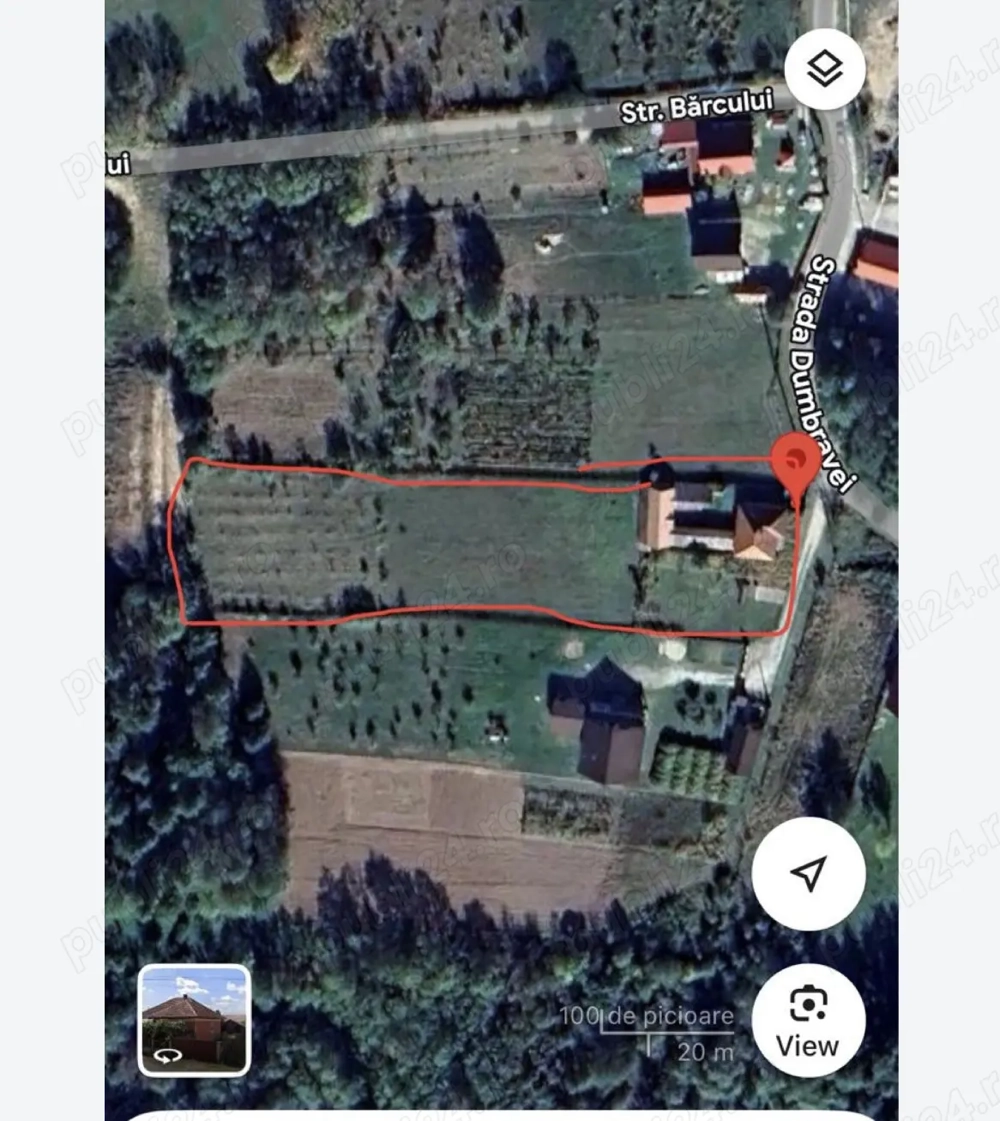 Casa de vanzare si teren