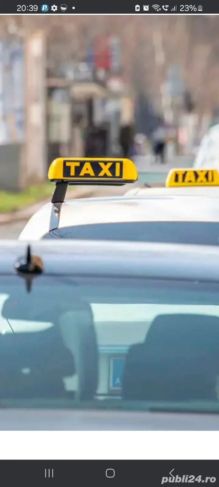  Vând Firmă taxi srl