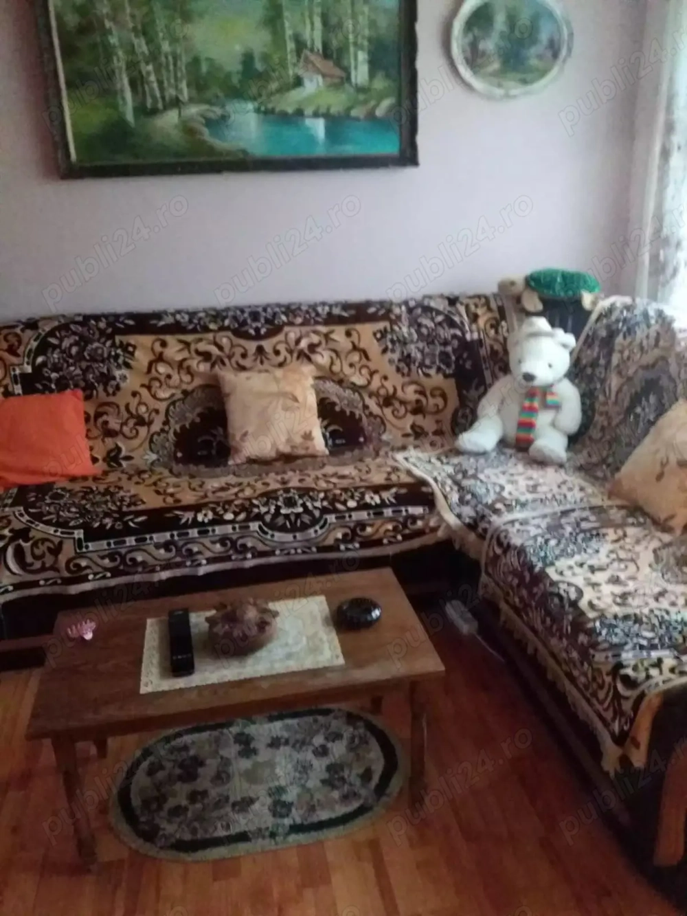 Vand apartament 2 camere complet mobilat 