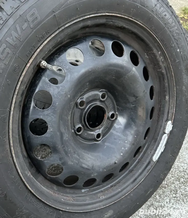 Jante otel R16 Opel Astra J si K , Mokka cu senzori de presiune originali