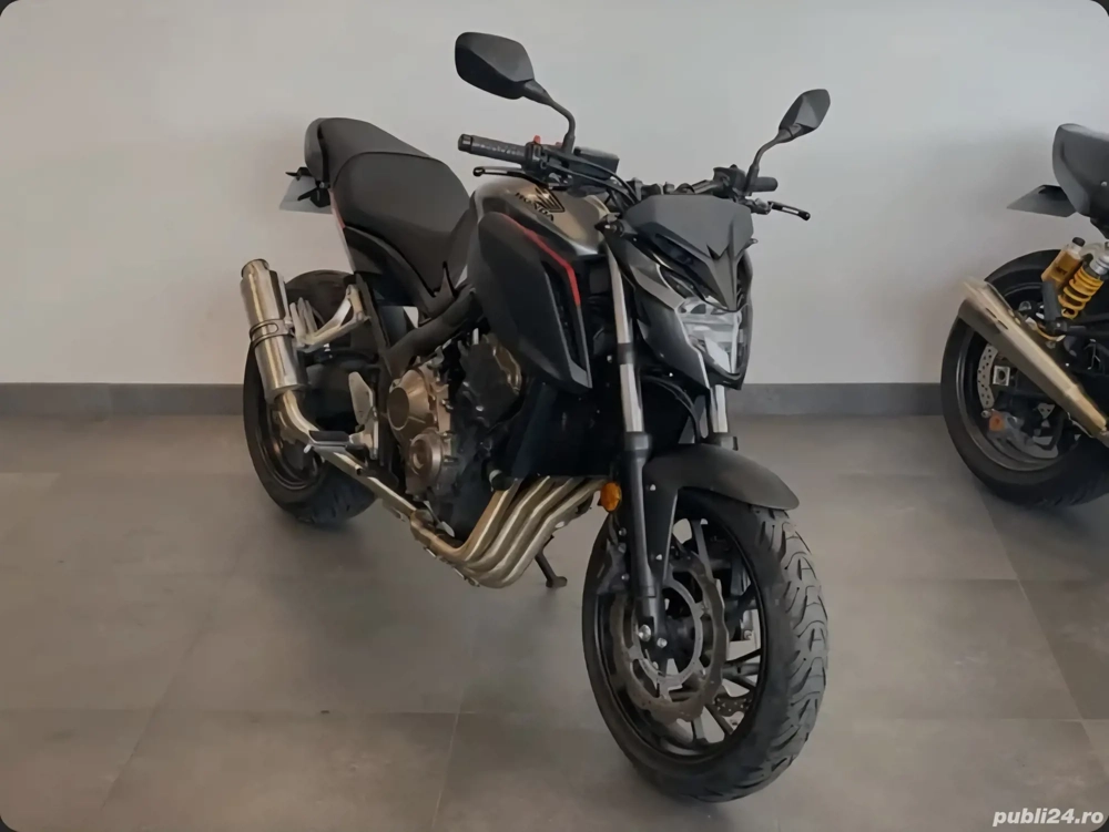 Honda CB650FA cu ABS, an 2017, evacuare Storm. Se poate limita pentru A2 