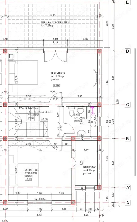 Duplex Mediteraneean, 4 camere + 2 terase, Ghiroda 