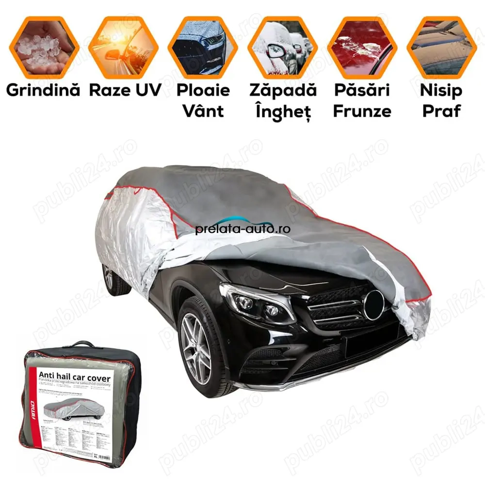 Prelate auto antigrindina (dimensiuni in descriere)