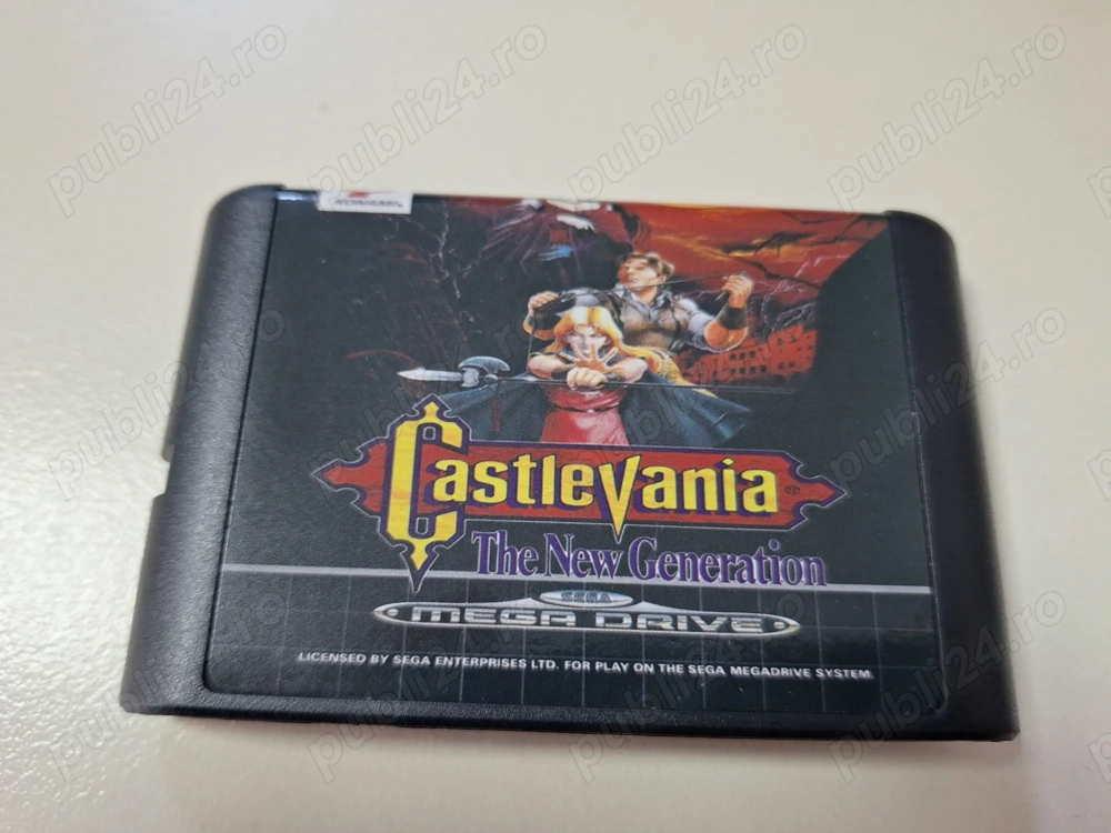 CastleVania caseta discheta clasica Sega Mega Drive Genesis