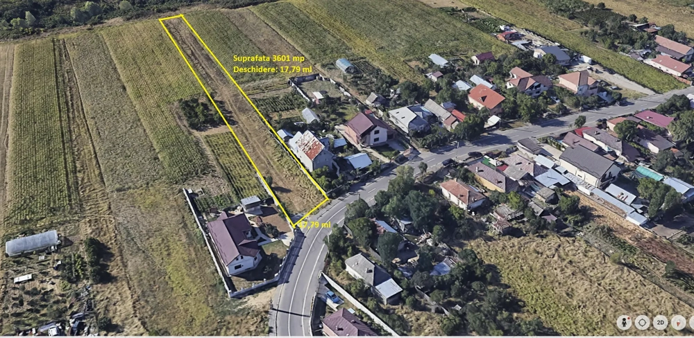Teren intravilan Str. Lacului