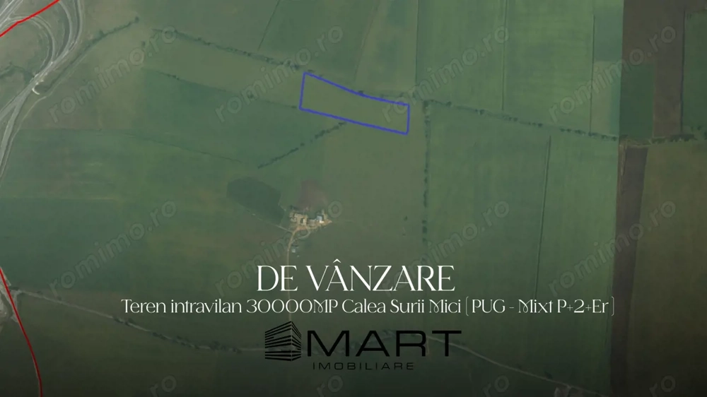 Teren 30.000mp zona Calea Surii Mici