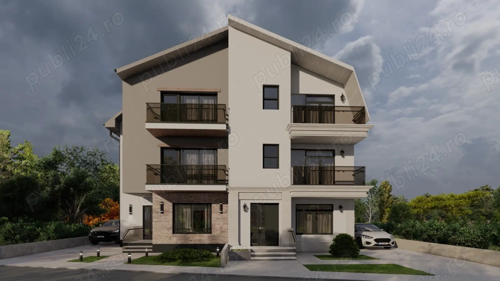 Vile individuale, alipite la calcan P + 1E+ Mansarda - Otopeni