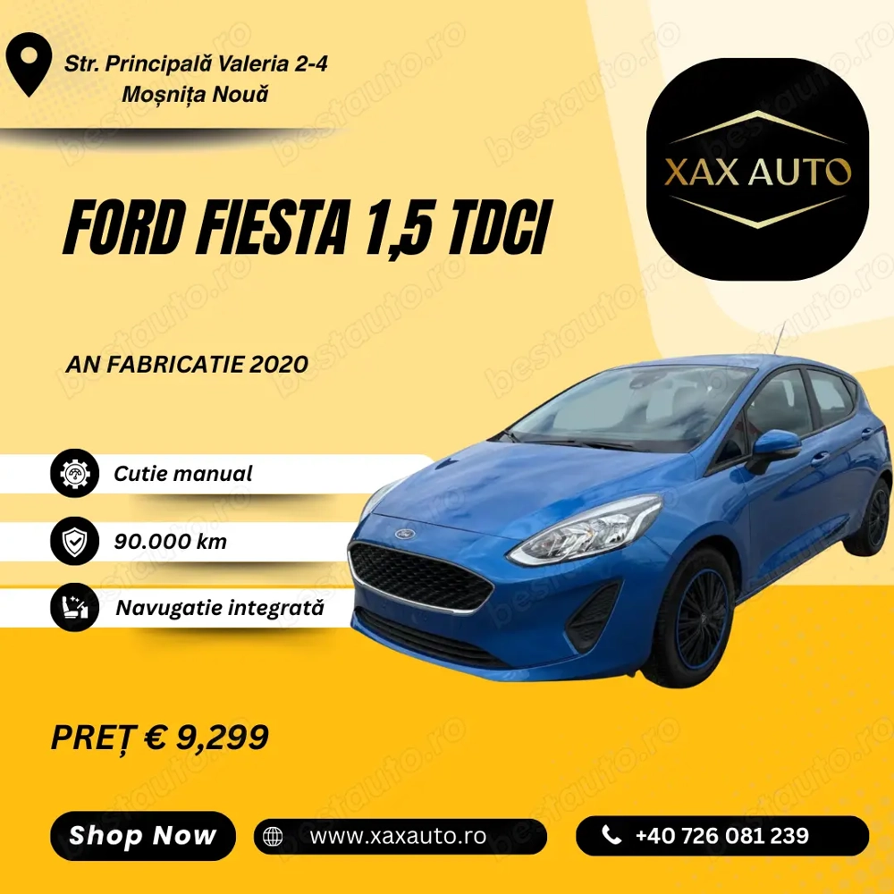 Ford Fiesta 1.5 TDCi Trend
