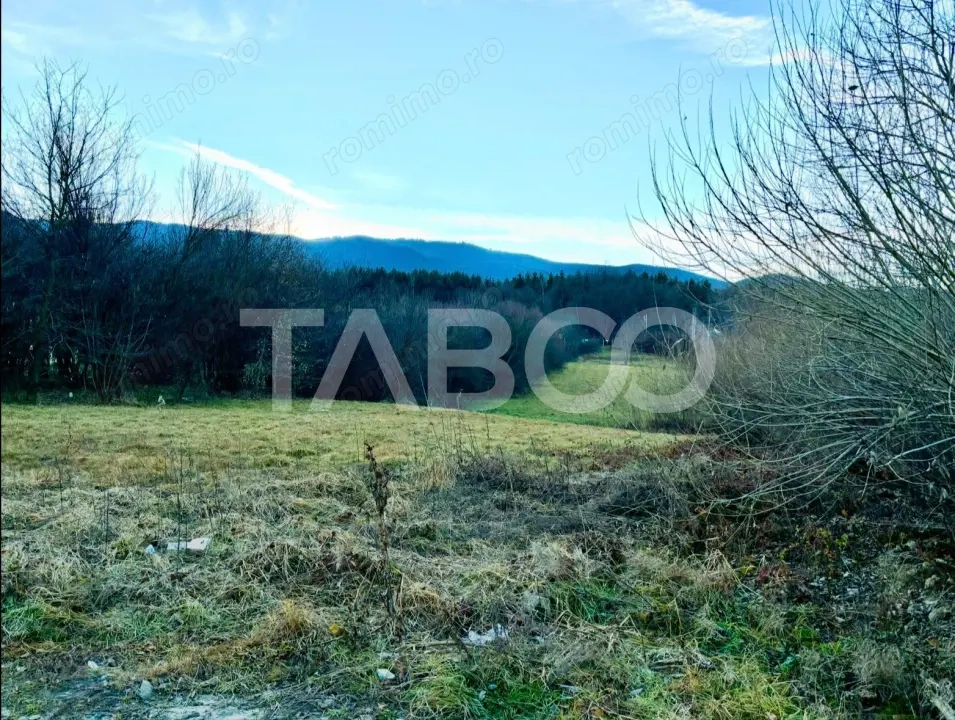 Teren cu PUZ si utilitati intravilan in Tocile din judetul Sibiu