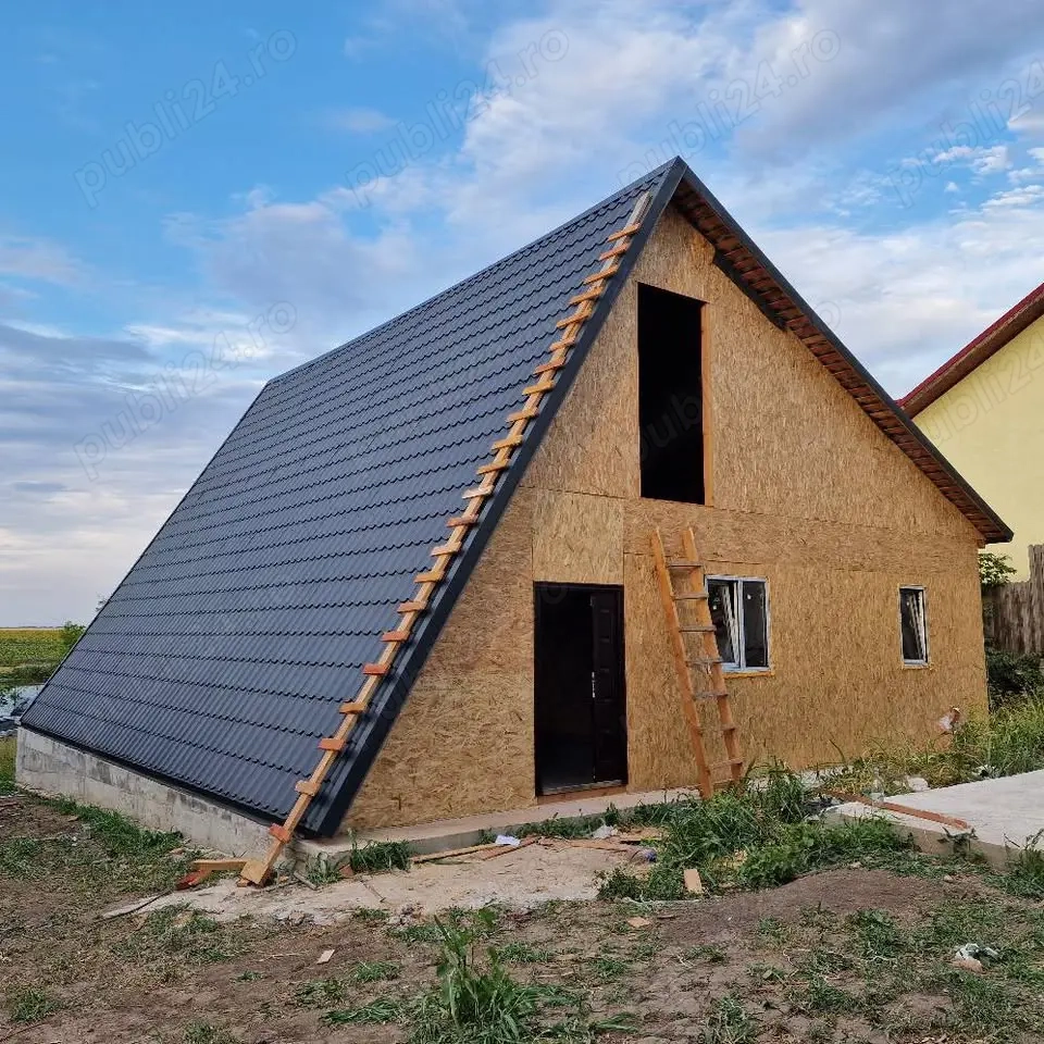 case din lemn A Frame