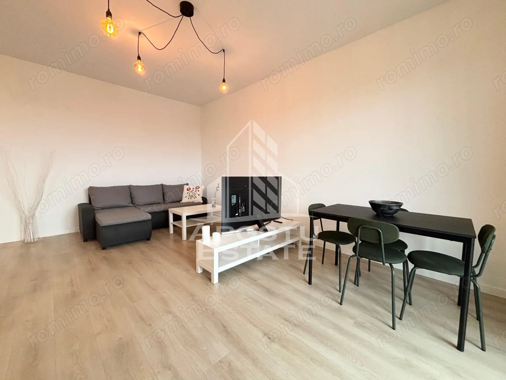 Apartament cu 2 camere, semidecomandat, zona Torontalului