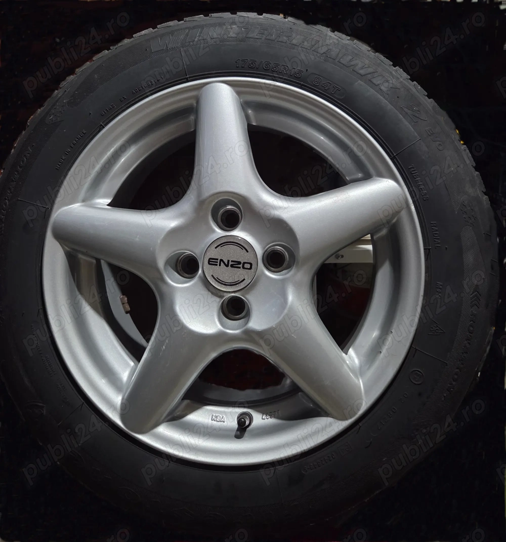 Jante autoturism ENZO cu anvelope de iarna