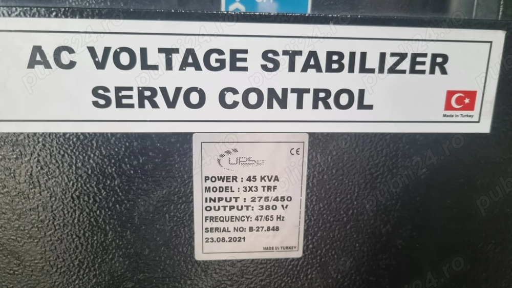 Stabilizator Powersave AVR3345 Three Phase 45 Kva | E-Acumulatori