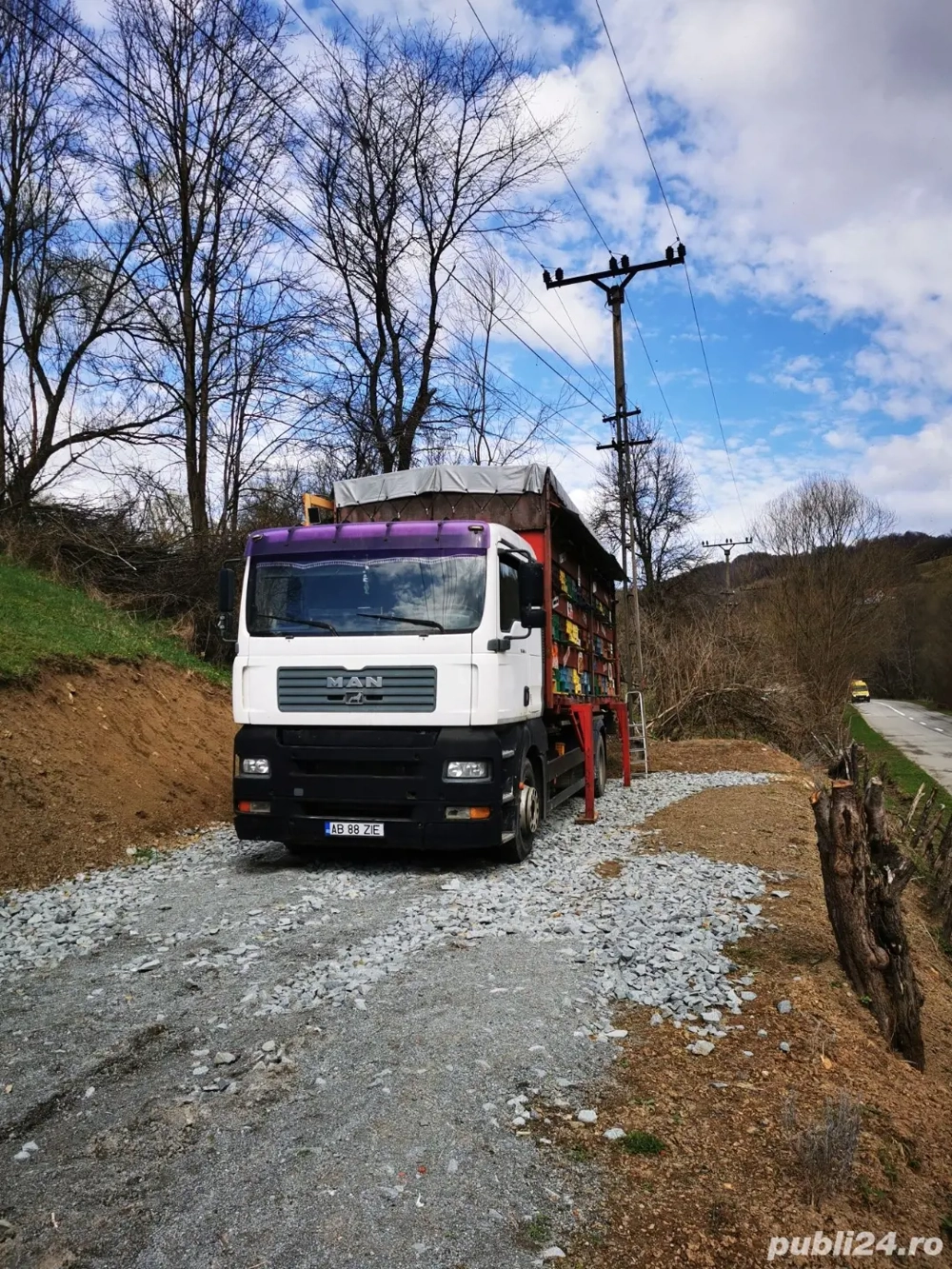 Vând MAN TGA apicol omologat BDF