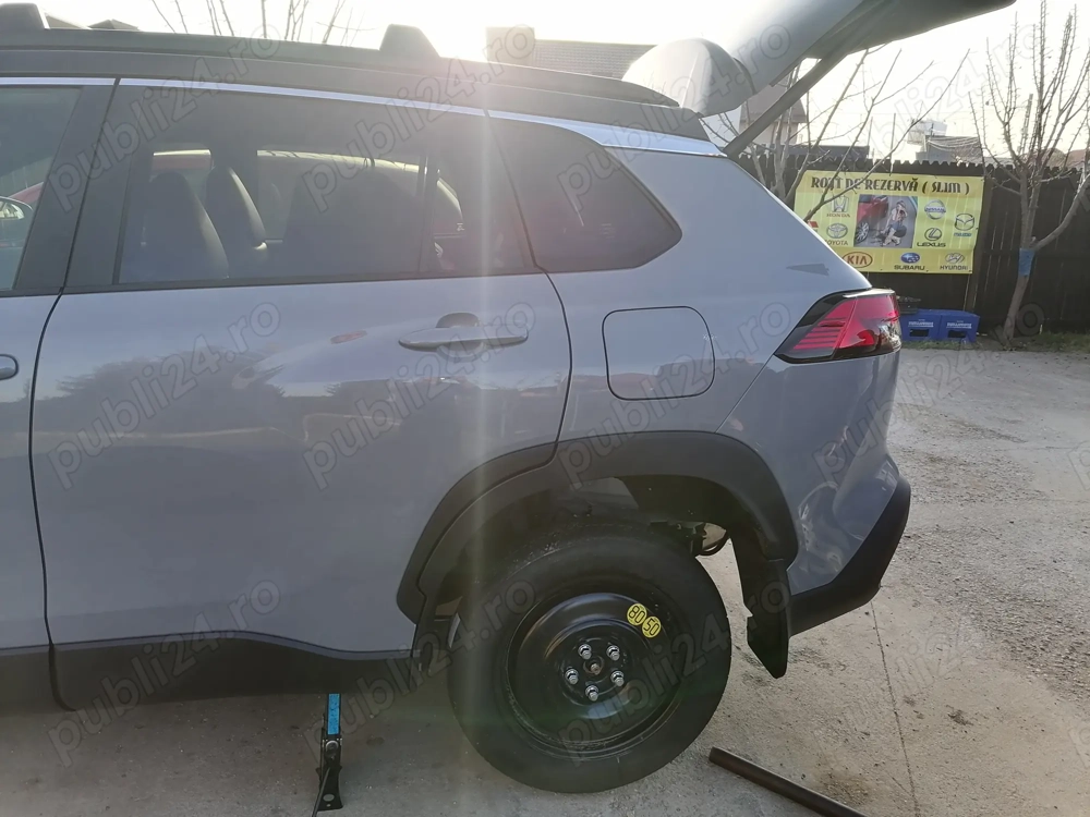 Roata rezerva slim Toyota Rav 4 Toyota Corolla Yaris Cross 