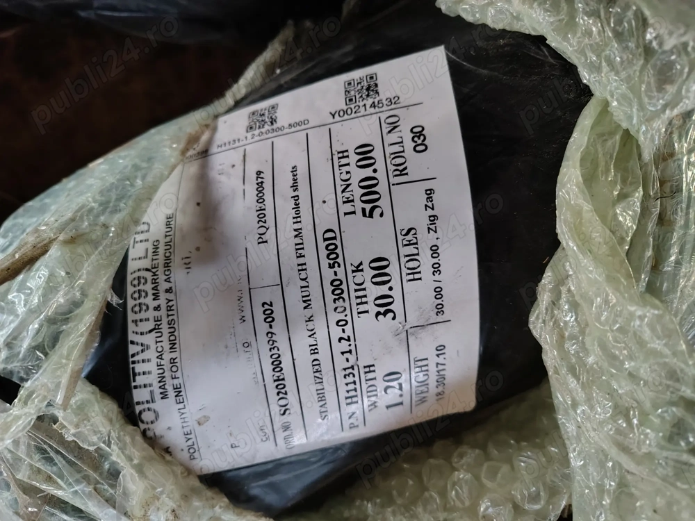 Folie pentru capsuni