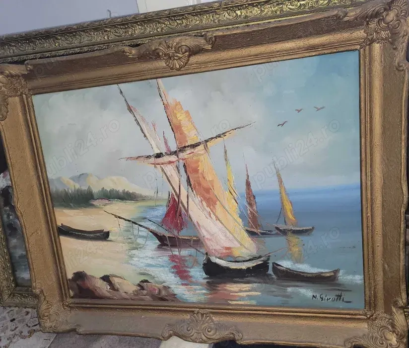 tablou pictat pe panza N GIROTTI