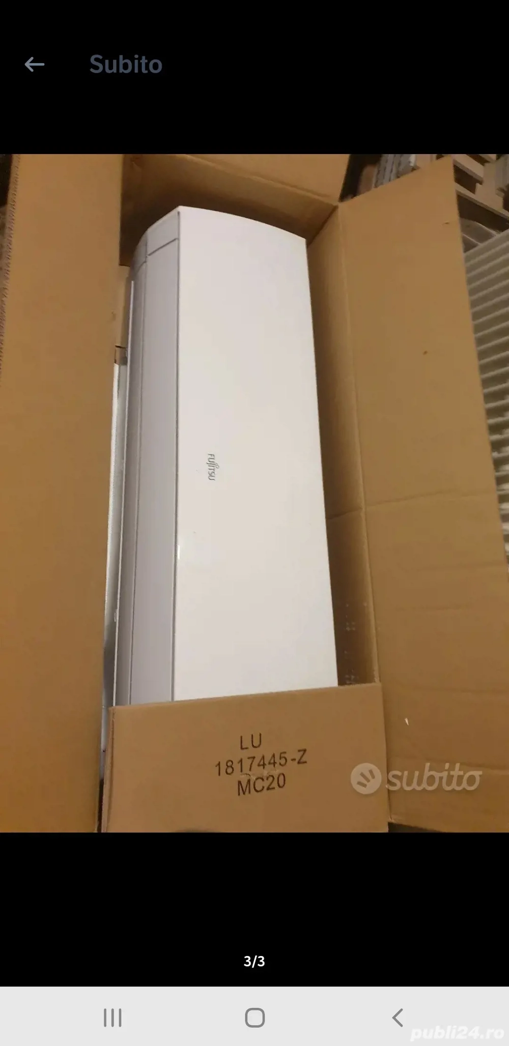 Split Fujitsu aer conditionat 9000 btu 700Ron