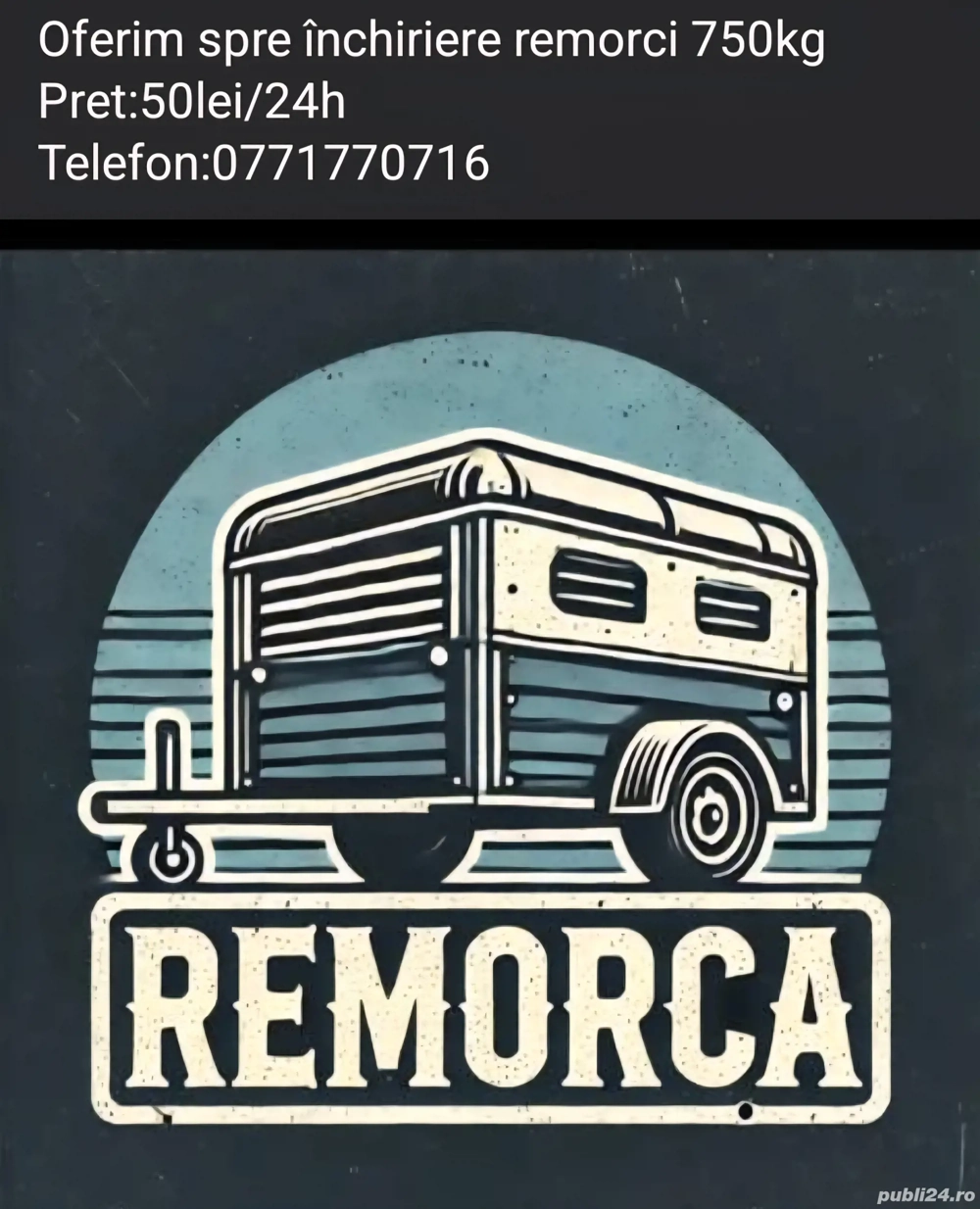 remorci de închiriat 
