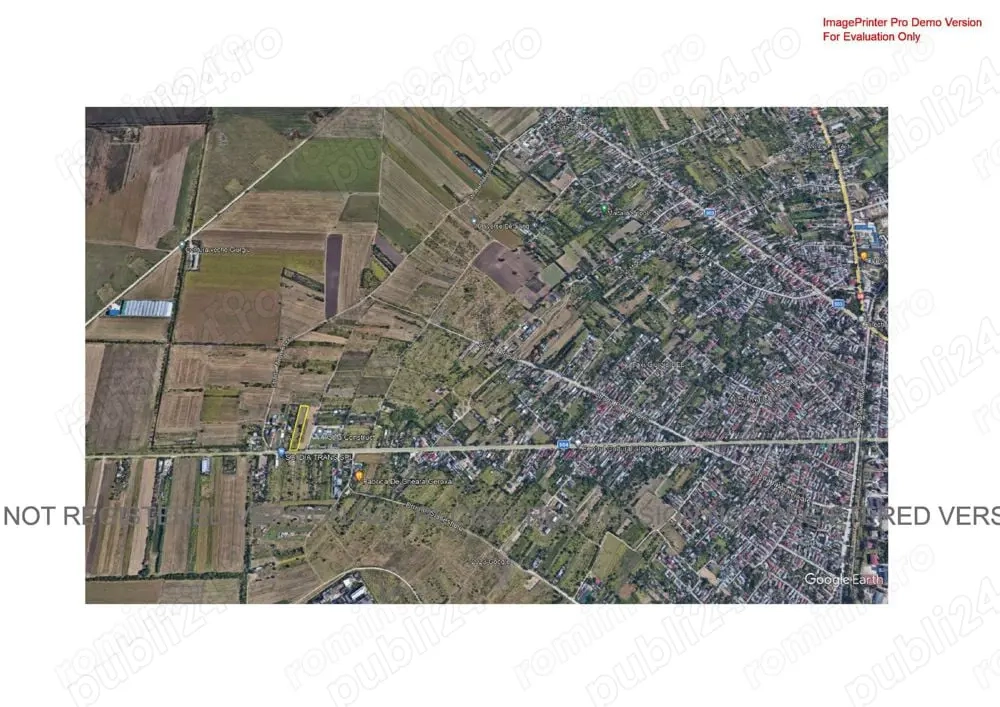  Vand teren intravilan 3700 mp mun. Giurgiu, sos. Alexandriei nr. 176, jud. Giurgiu