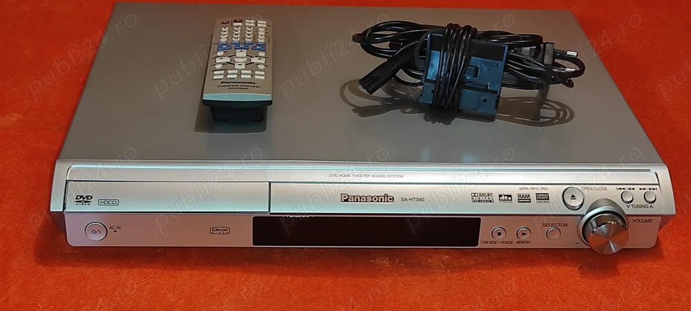 dvd home theatre sound system  impecabil - PANASONIC SA - HT 340 - tuner   
