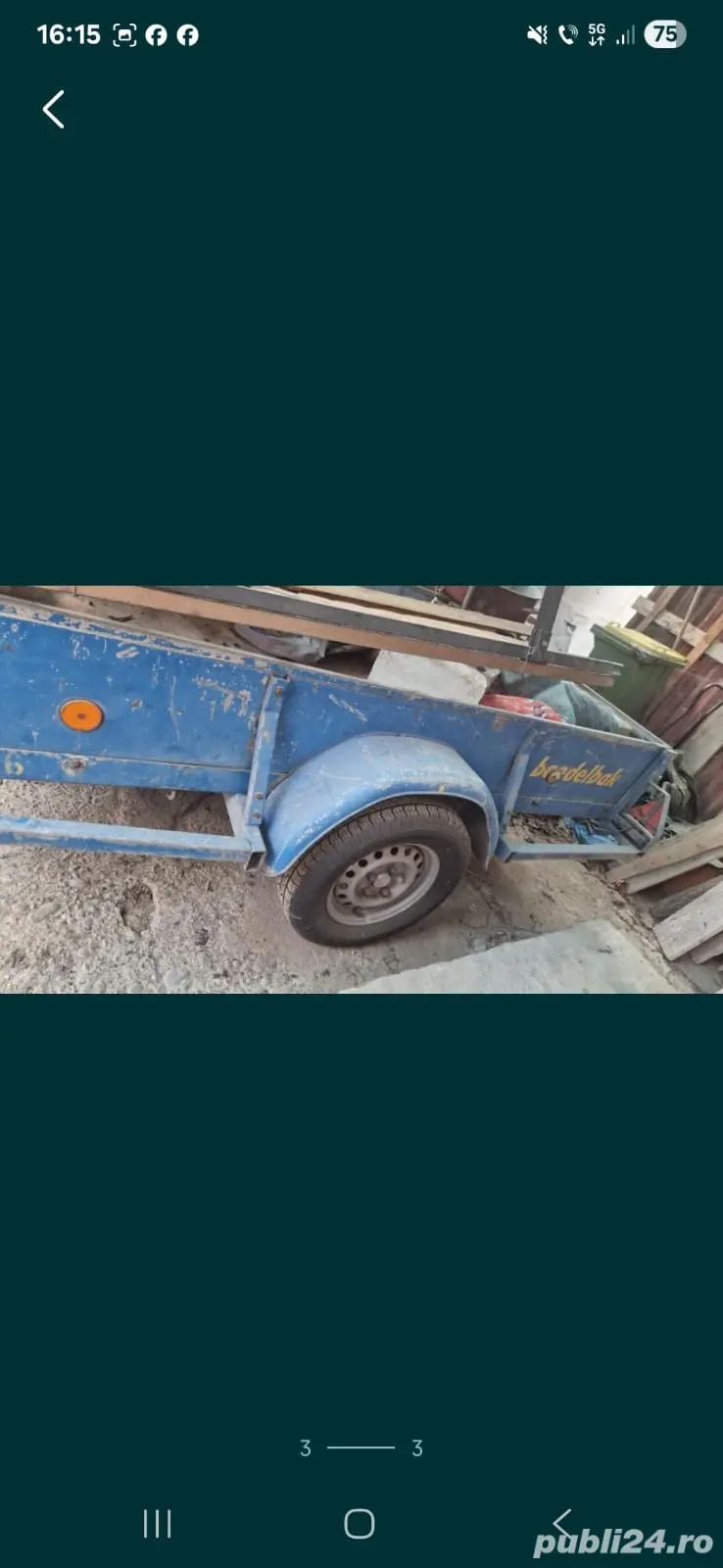 remorca de vanzare 