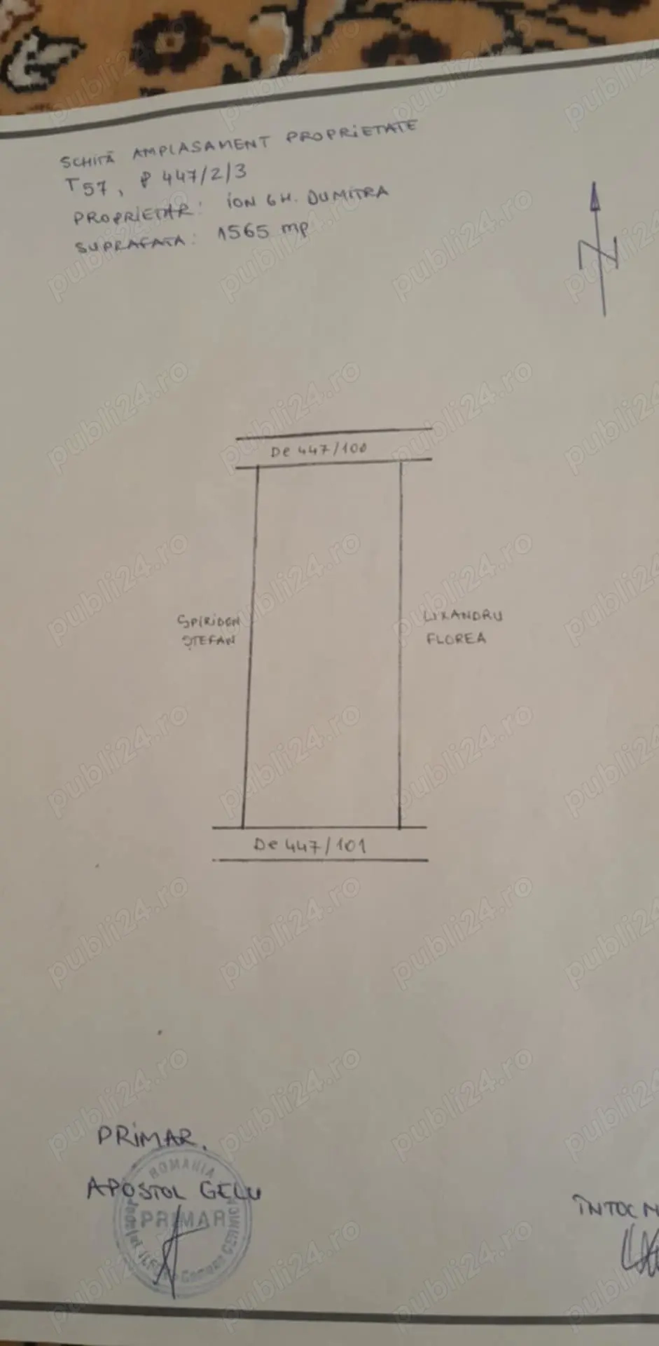 Vand teren sat Poșta comuna Cernica