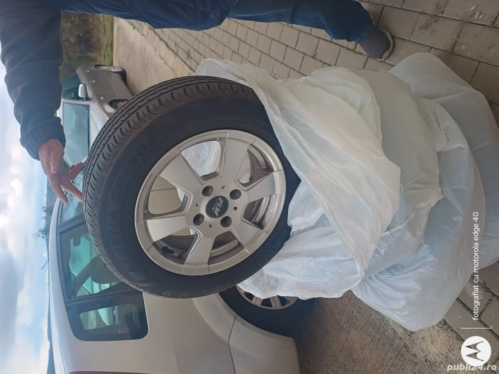 Jante aluminiu cu anvelope all sesson 