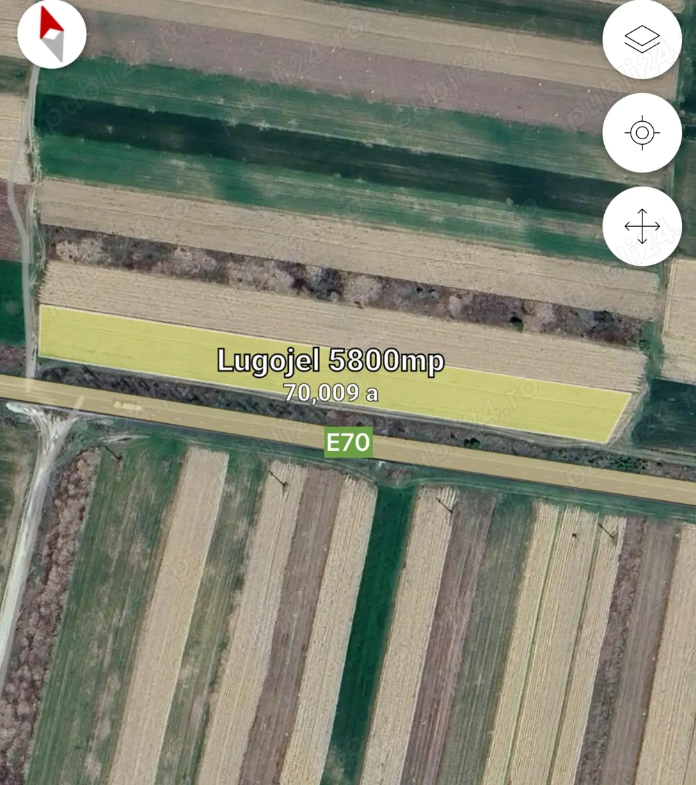 Teren 5800mp situat la drumul european