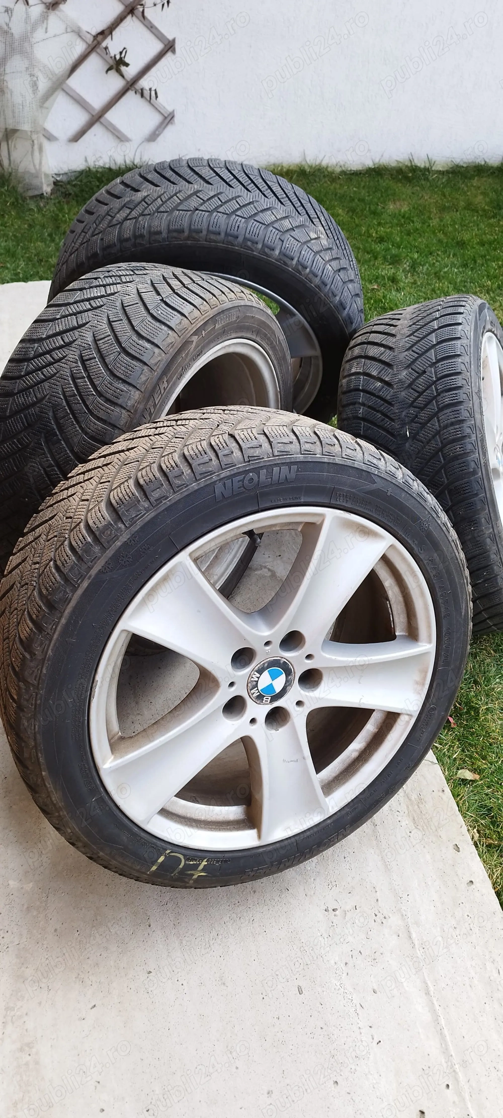 Jante aliaj cu anvelope de iarna 