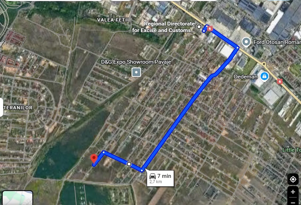 Vand teren Craiova, zona Selgros