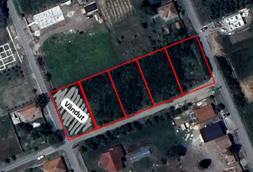 Vând loc de casă 560mp în Iratoșu (teren intravilan)