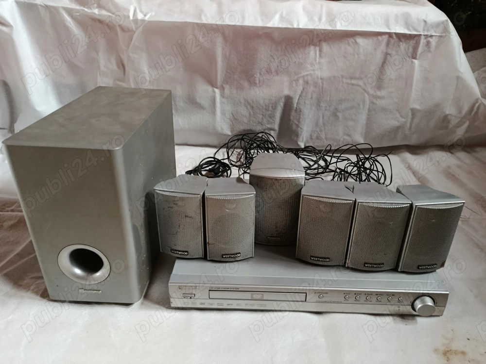 Subwoofer 5+1 arata după cum se vede in poza 