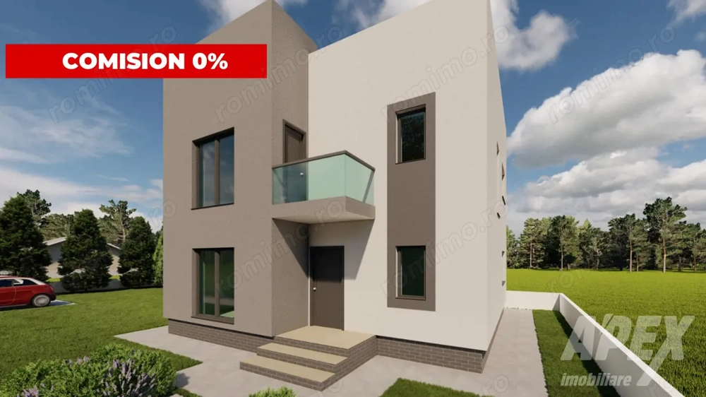 Casa individuala 4 camere | COMISION 0% | Teren 402mp | Domnesti