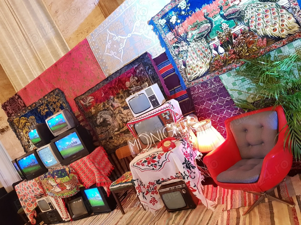 Organizare Evenimente 80s Retro Vintage Setup Video LAN Party Gaming Scenografie Film Teatru Video