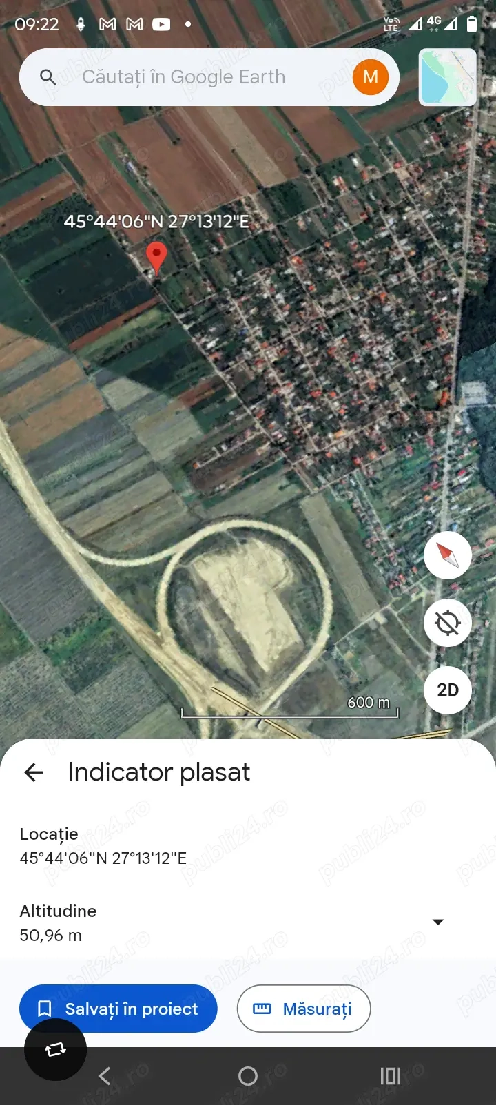 Teren Petrești intravilan