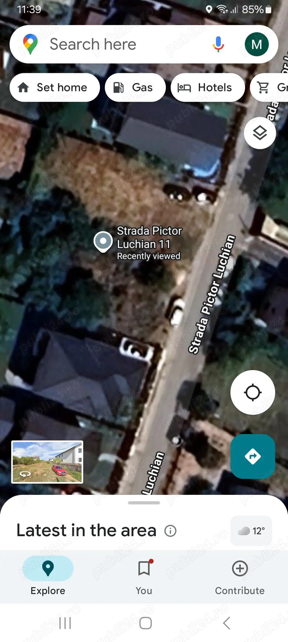 Teren Mogosoaia Strada Pictor Luchian